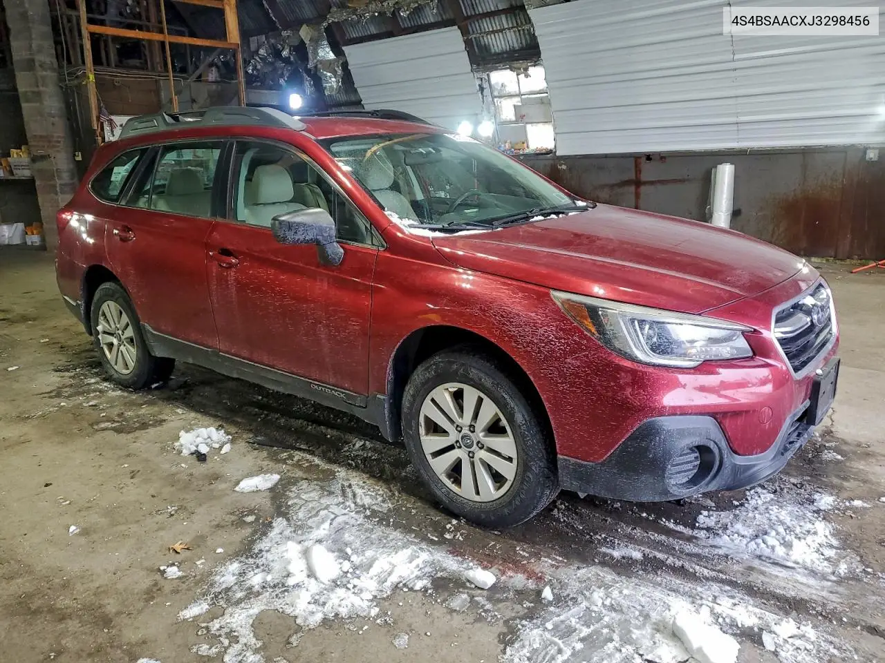 4S4BSAACXJ3298456 2018 Subaru Outback 2.5I