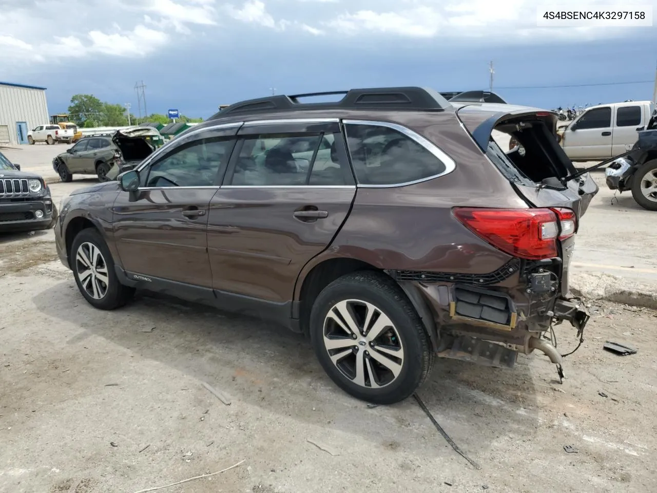 2019 Subaru Outback 3.6R Limited VIN: 4S4BSENC4K3297158 Lot: 54322744