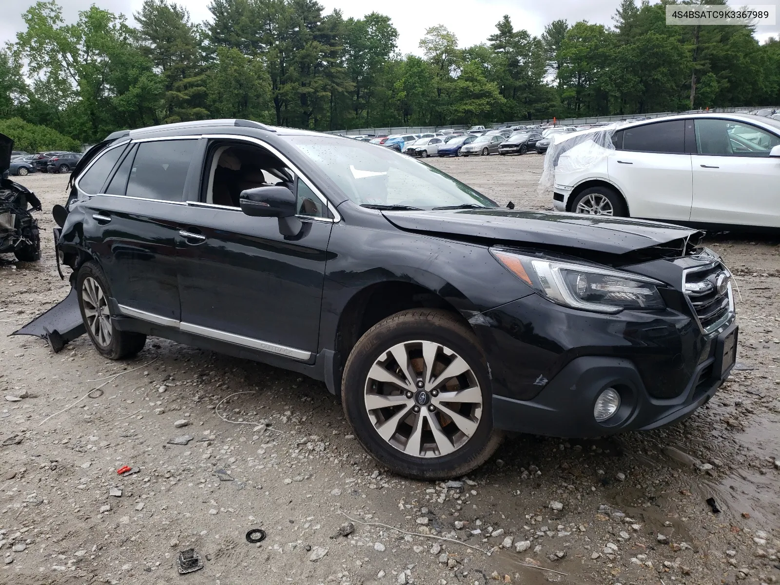 2019 Subaru Outback Touring VIN: 4S4BSATC9K3367989 Lot: 56790154