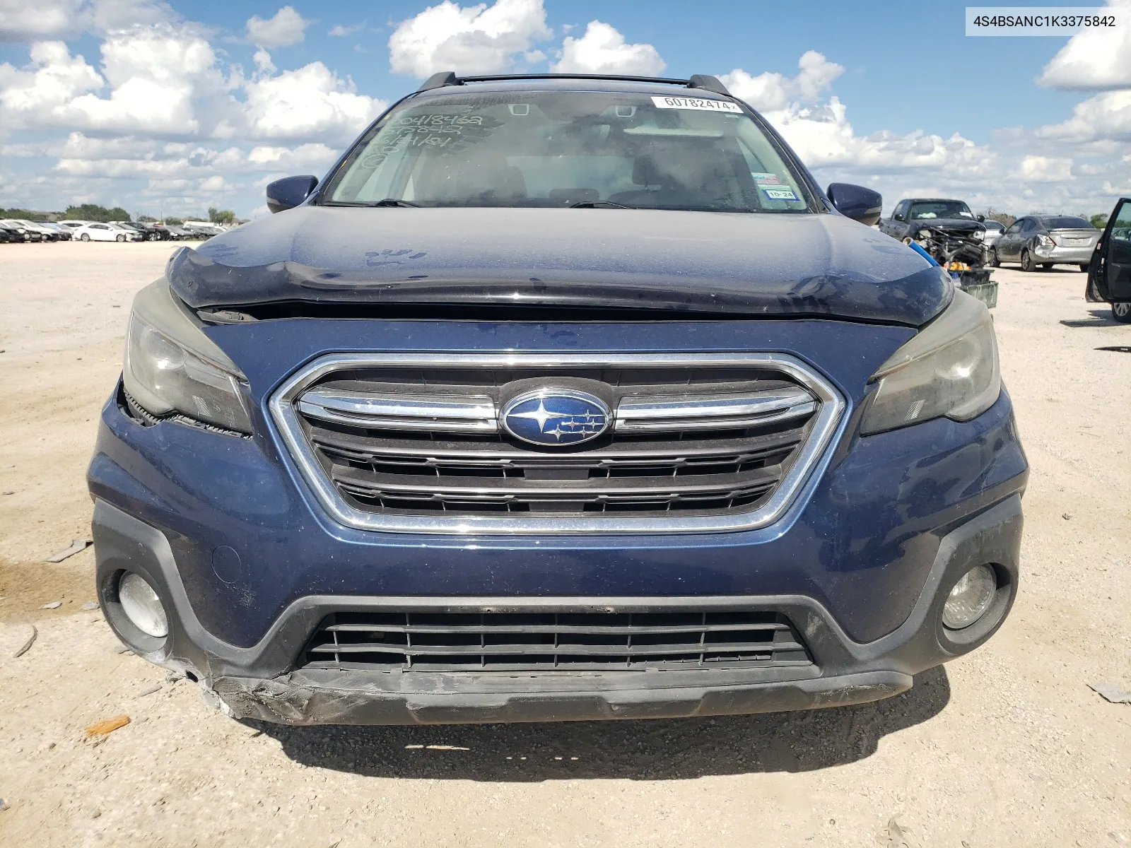 4S4BSANC1K3375842 2019 Subaru Outback 2.5I Limited