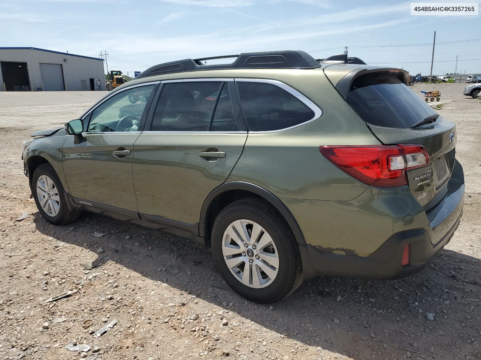 2019 Subaru Outback 2.5I Premium VIN: 4S4BSAHC4K3357265 Lot: 61573574