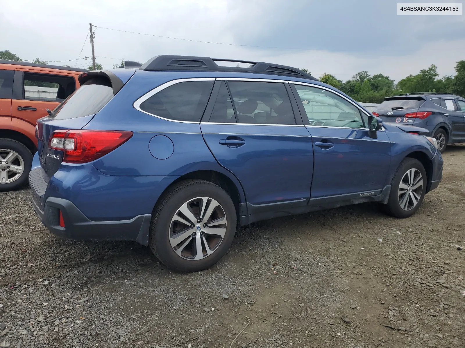 2019 Subaru Outback 2.5I Limited VIN: 4S4BSANC3K3244153 Lot: 61817984