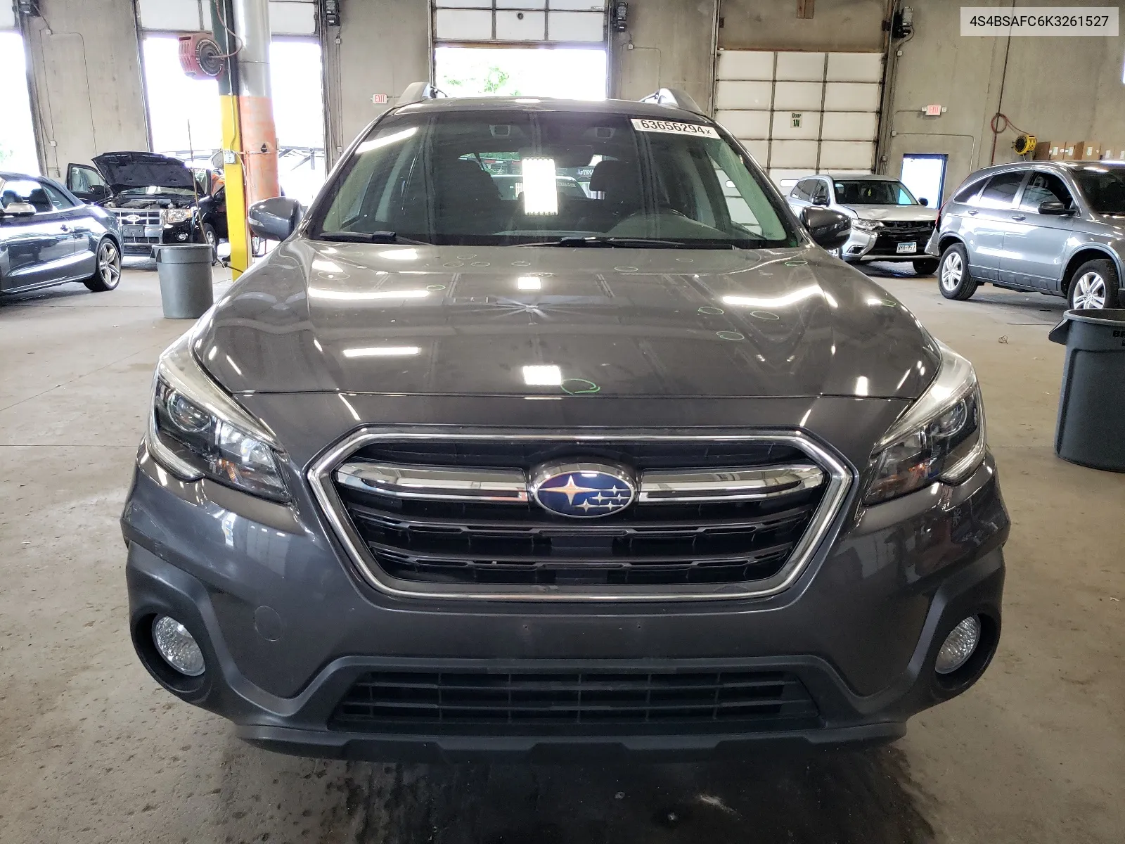 2019 Subaru Outback 2.5I Premium VIN: 4S4BSAFC6K3261527 Lot: 63656294