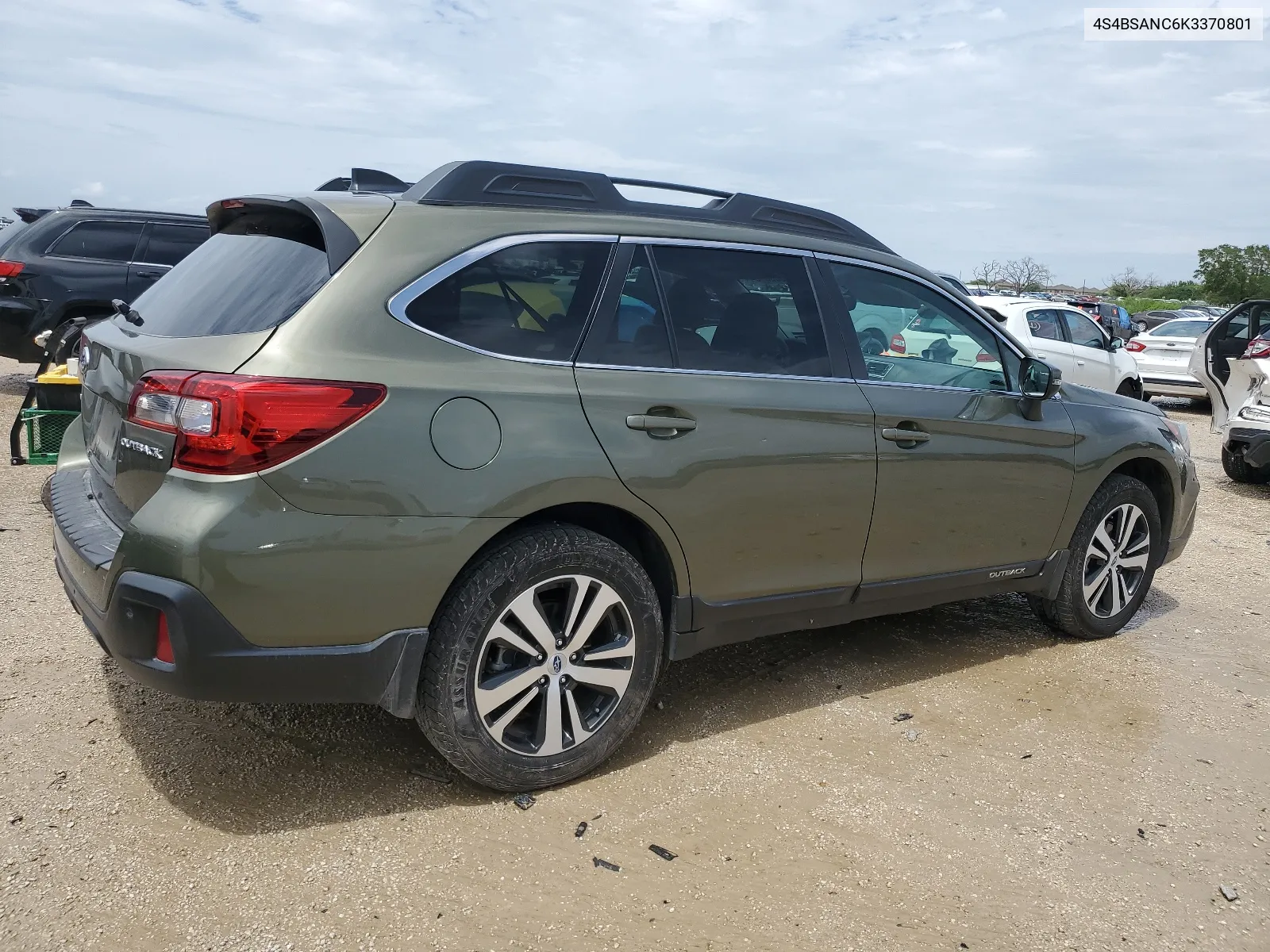 2019 Subaru Outback 2.5I Limited VIN: 4S4BSANC6K3370801 Lot: 63855164