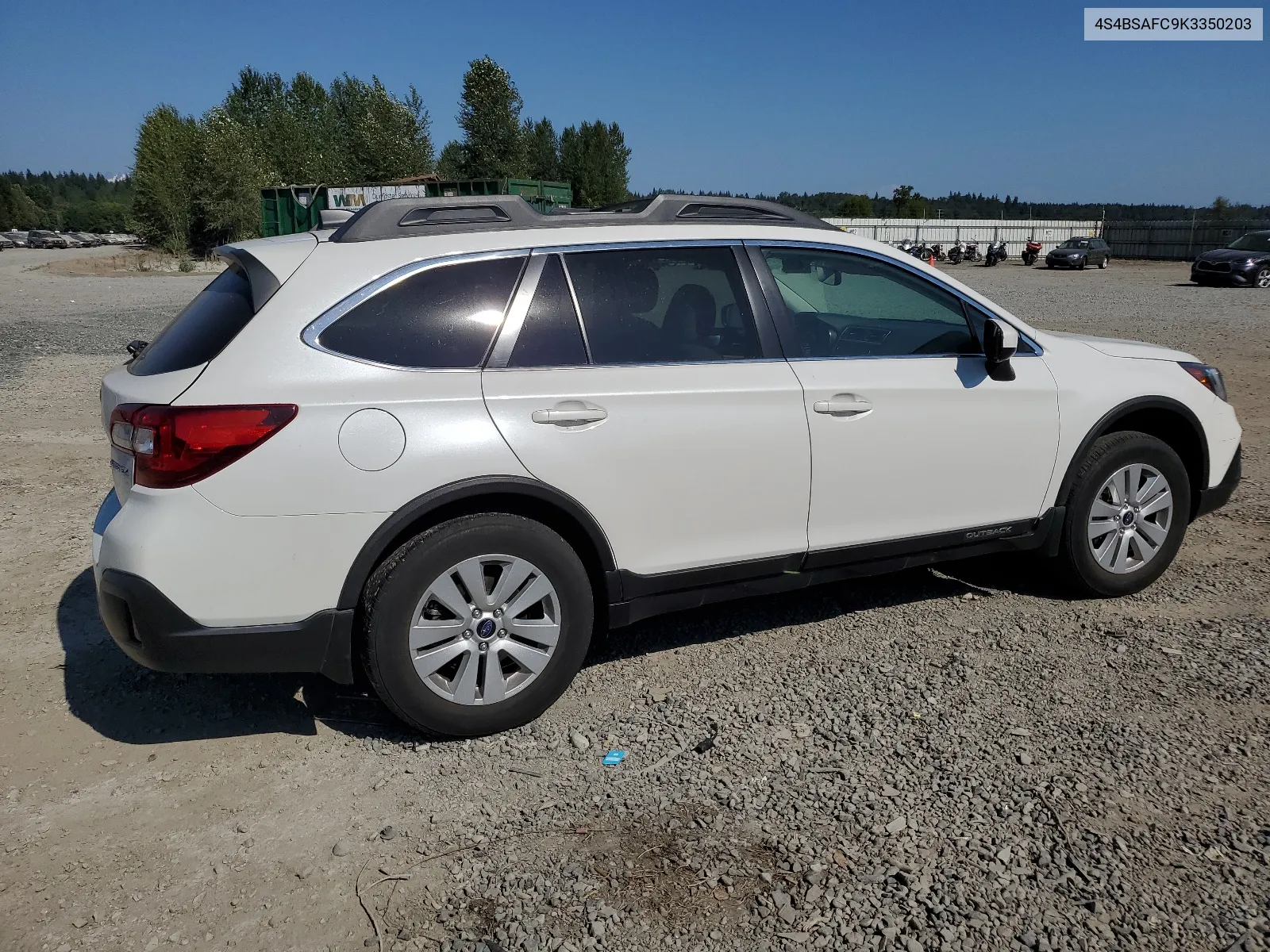 2019 Subaru Outback 2.5I Premium VIN: 4S4BSAFC9K3350203 Lot: 63870554