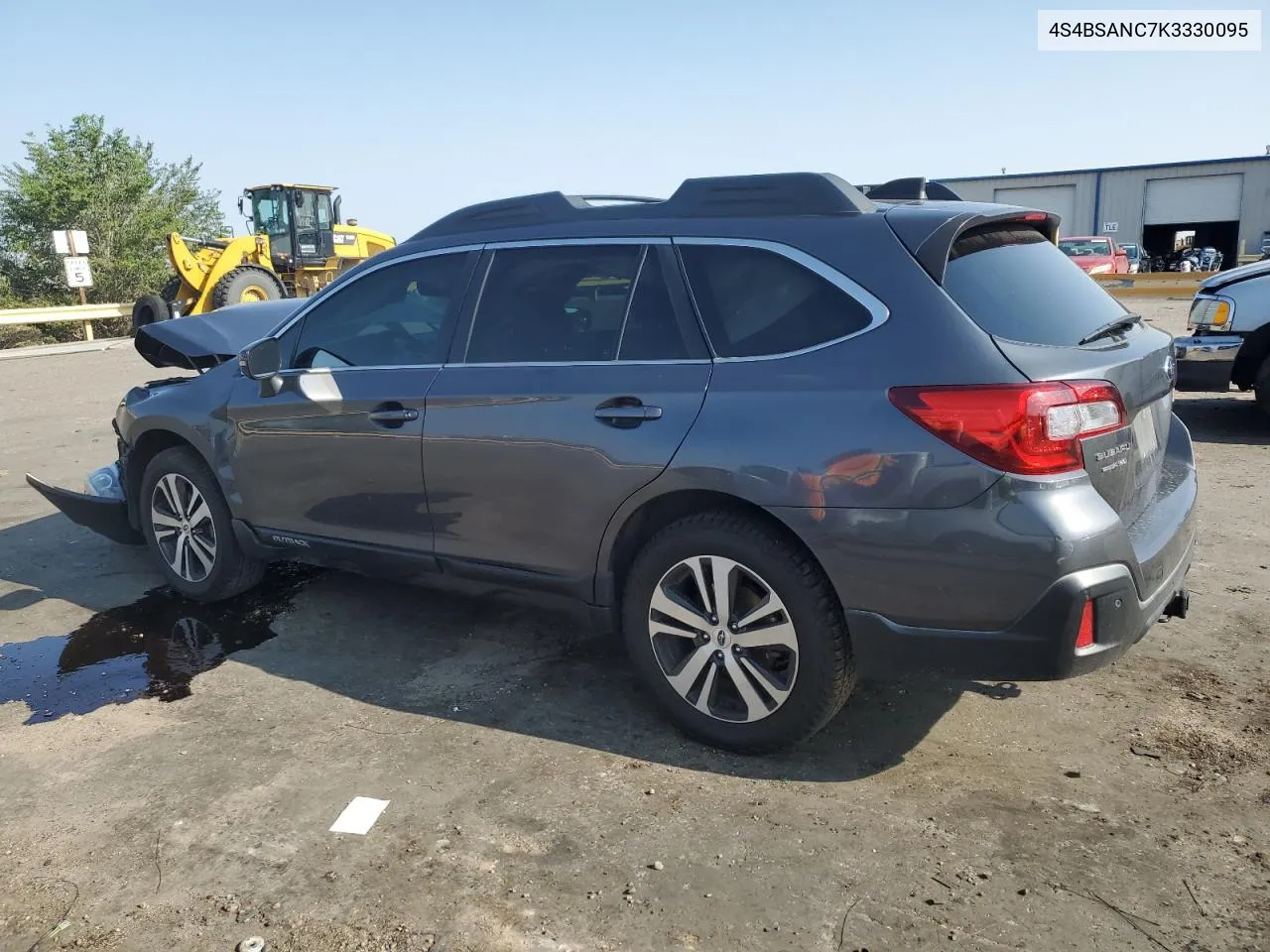 2019 Subaru Outback 2.5I Limited VIN: 4S4BSANC7K3330095 Lot: 64166224