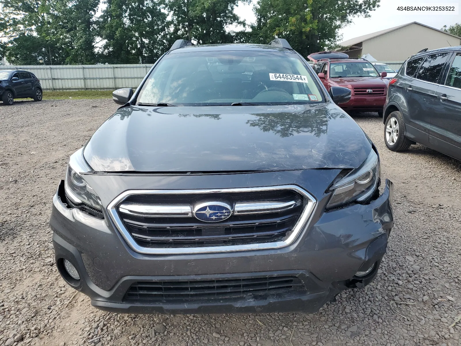 2019 Subaru Outback 2.5I Limited VIN: 4S4BSANC9K3253522 Lot: 64483544