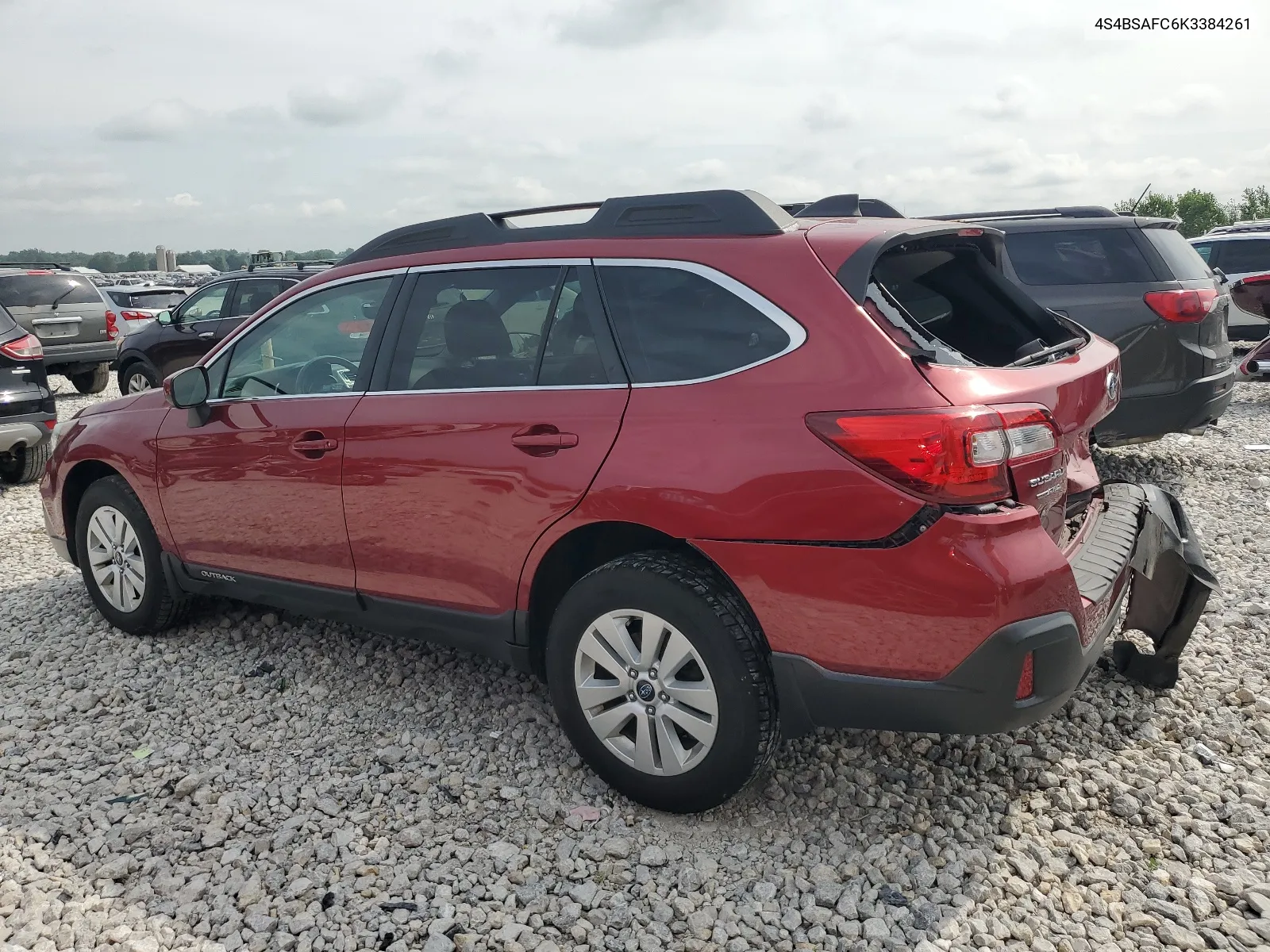 2019 Subaru Outback 2.5I Premium VIN: 4S4BSAFC6K3384261 Lot: 64693914