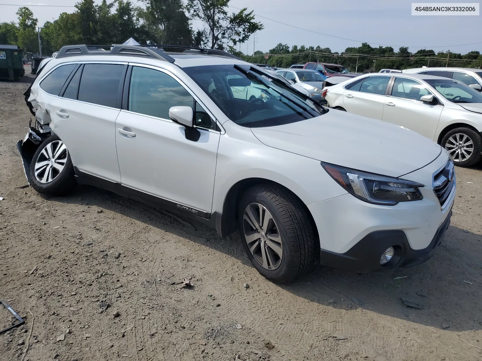 2019 Subaru Outback 2.5I Limited VIN: 4S4BSANC3K3332006 Lot: 64767864