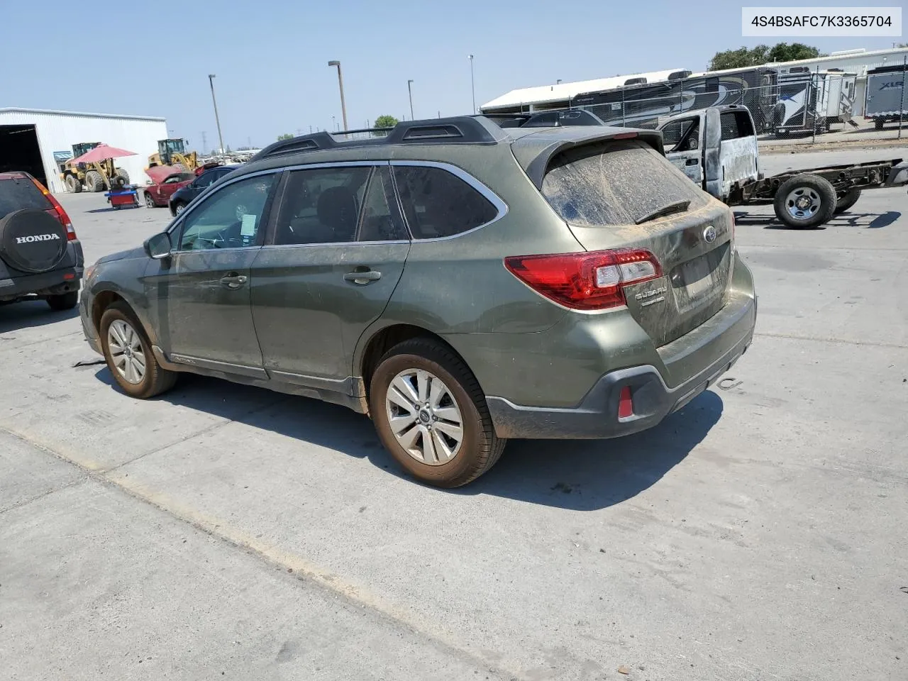 2019 Subaru Outback 2.5I Premium VIN: 4S4BSAFC7K3365704 Lot: 64825024