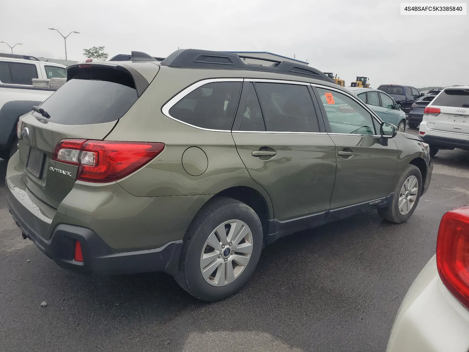 4S4BSAFC5K3385840 2019 Subaru Outback 2.5I Premium