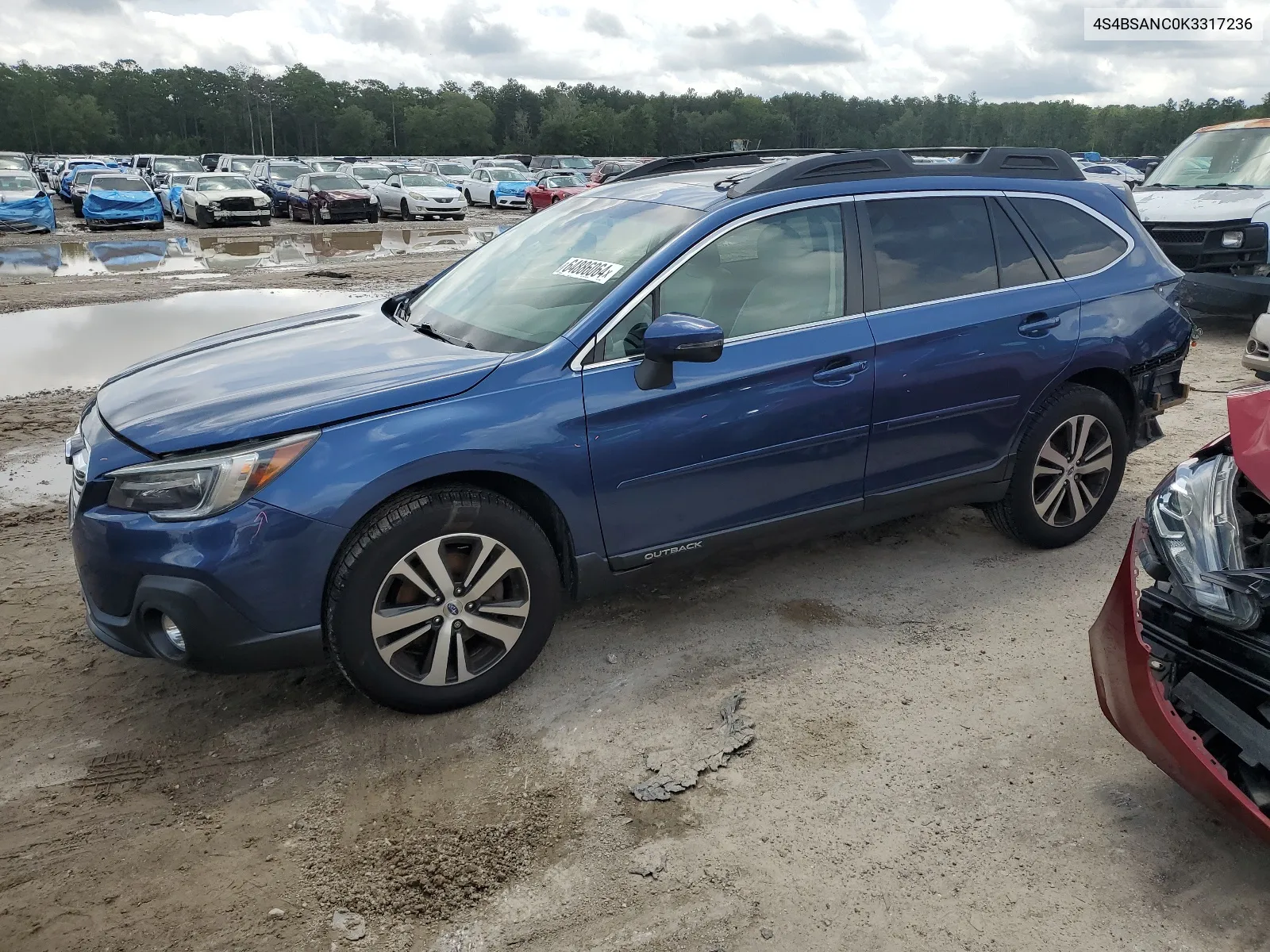 2019 Subaru Outback 2.5I Limited VIN: 4S4BSANC0K3317236 Lot: 64886064