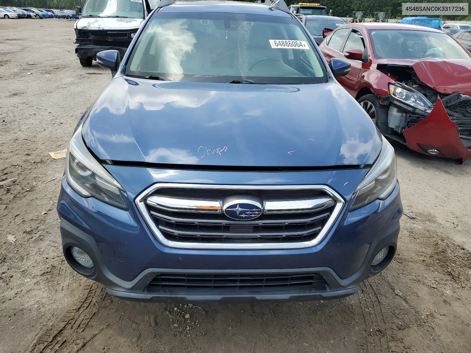 4S4BSANC0K3317236 2019 Subaru Outback 2.5I Limited