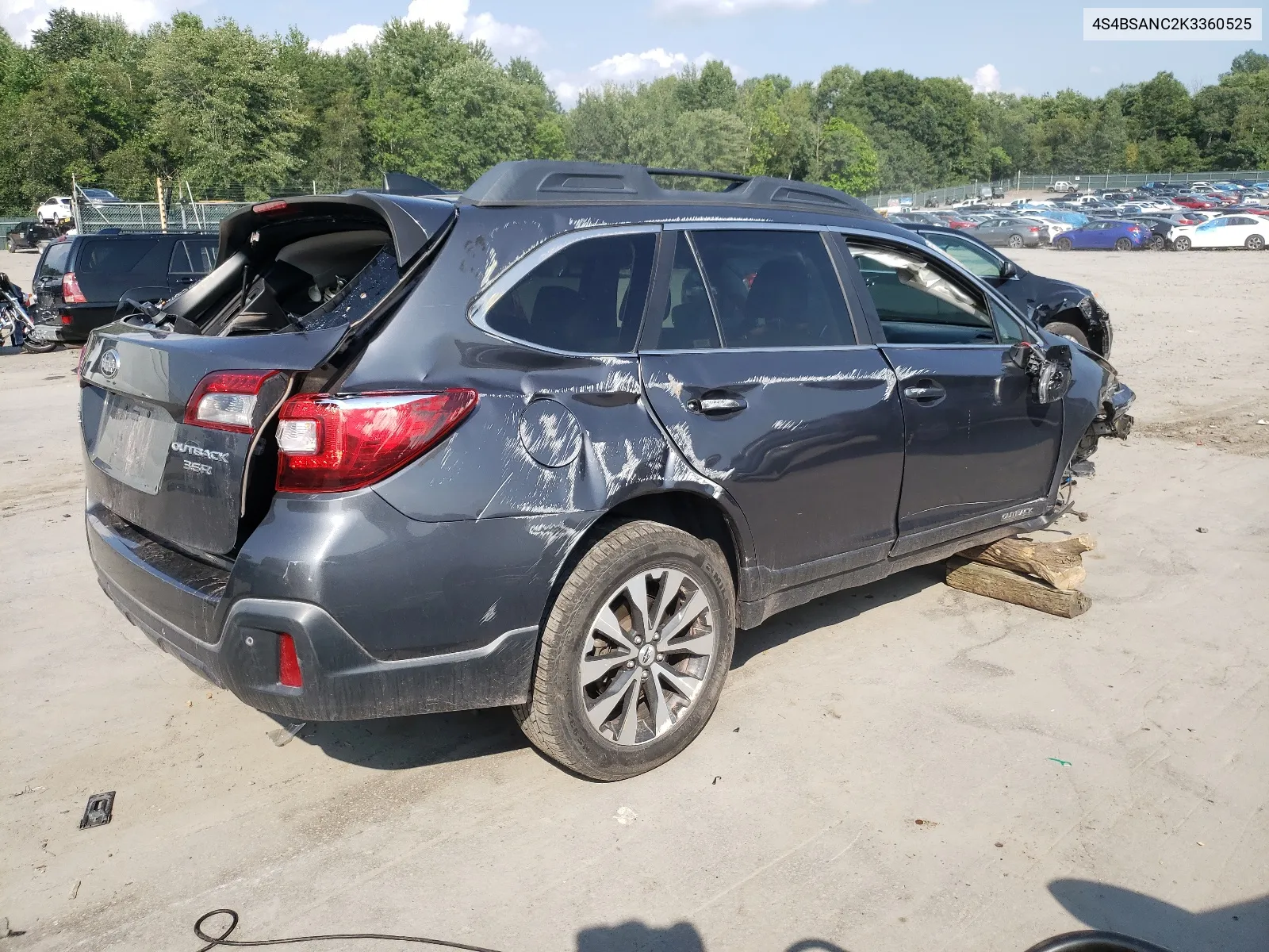 4S4BSANC2K3360525 2019 Subaru Outback 2.5I Limited