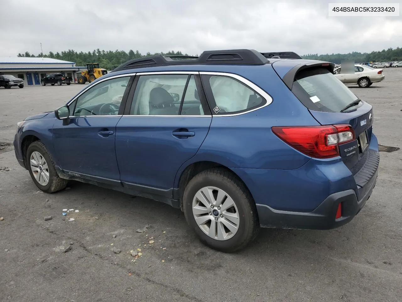 4S4BSABC5K3233420 2019 Subaru Outback 2.5I