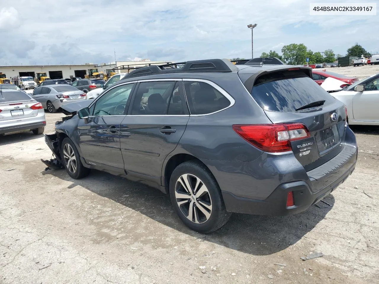 4S4BSANC2K3349167 2019 Subaru Outback 2.5I Limited