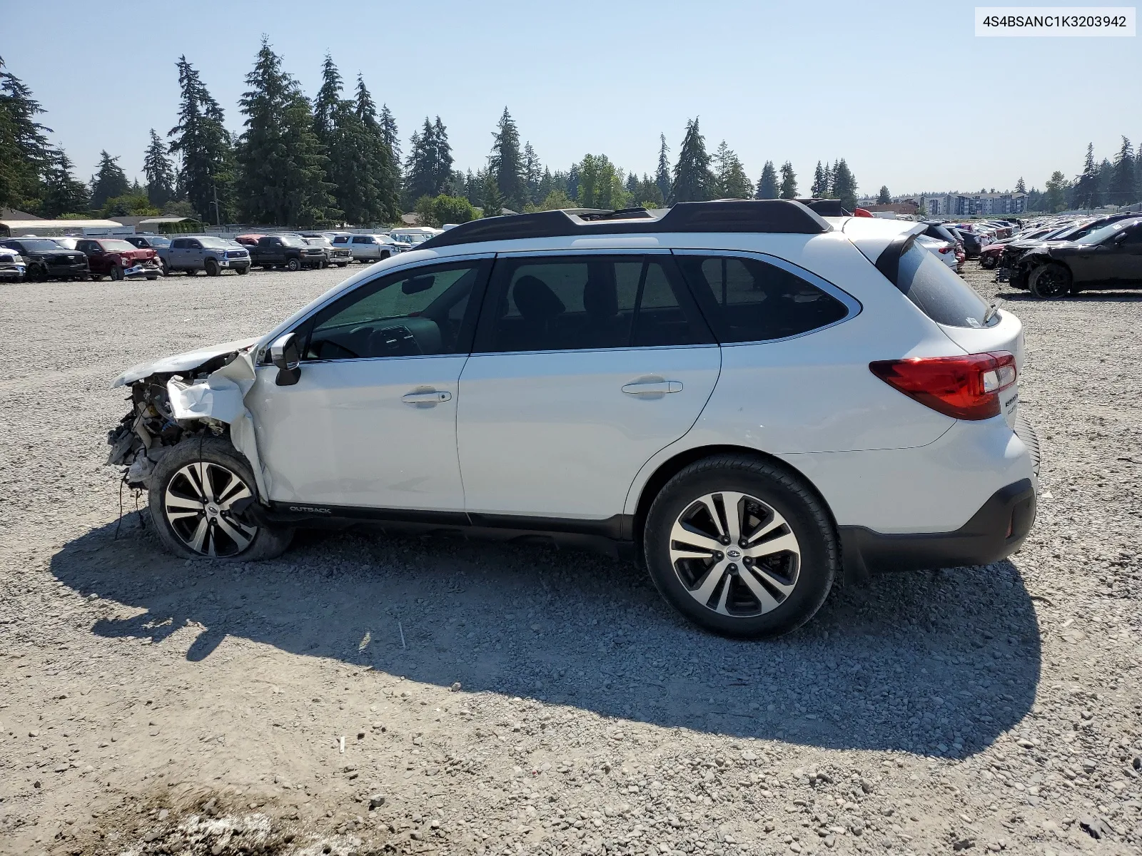 4S4BSANC1K3203942 2019 Subaru Outback 2.5I Limited