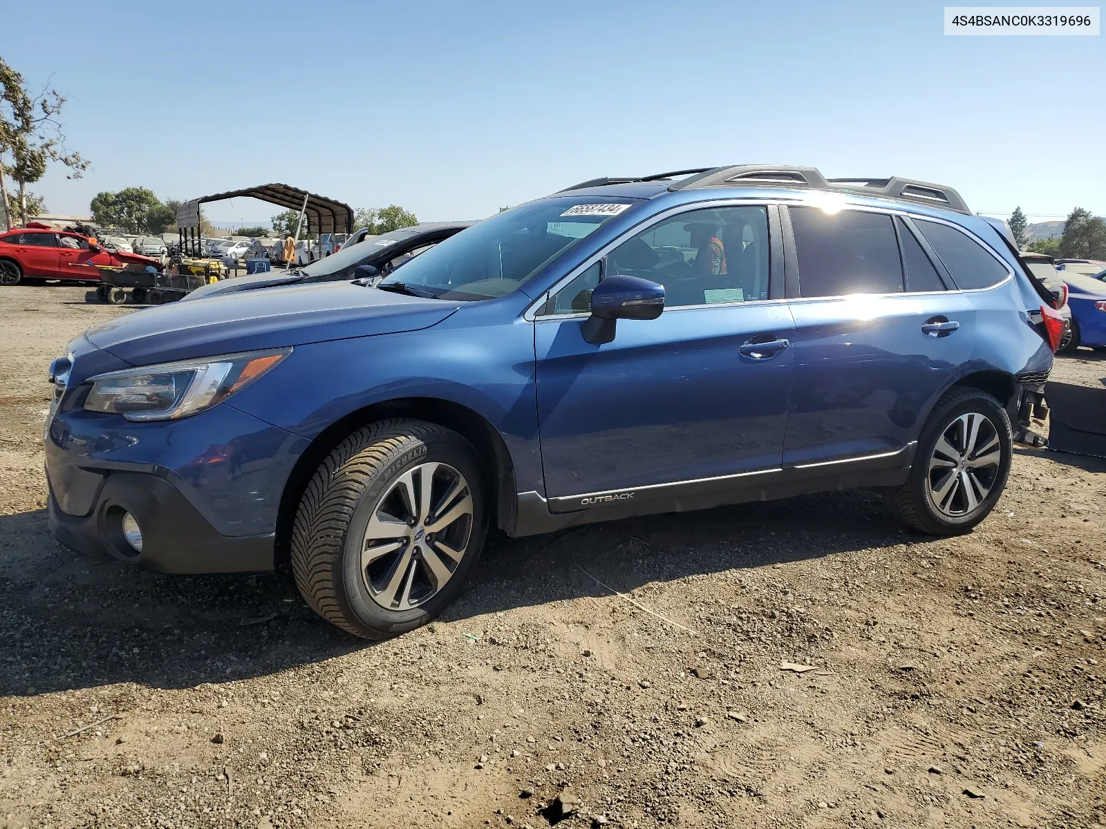 2019 Subaru Outback 2.5I Limited VIN: 4S4BSANC0K3319696 Lot: 66587434