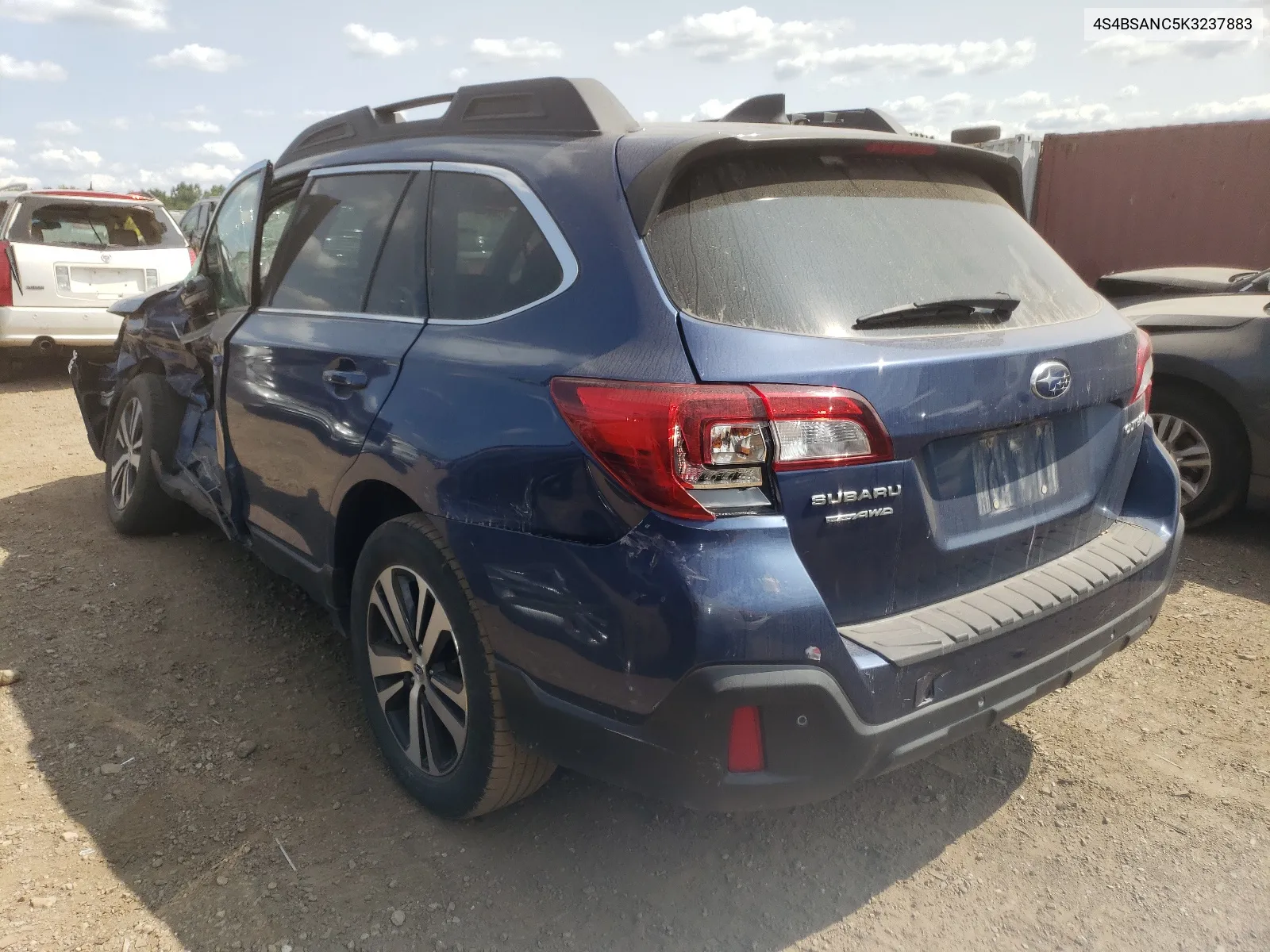 4S4BSANC5K3237883 2019 Subaru Outback 2.5I Limited