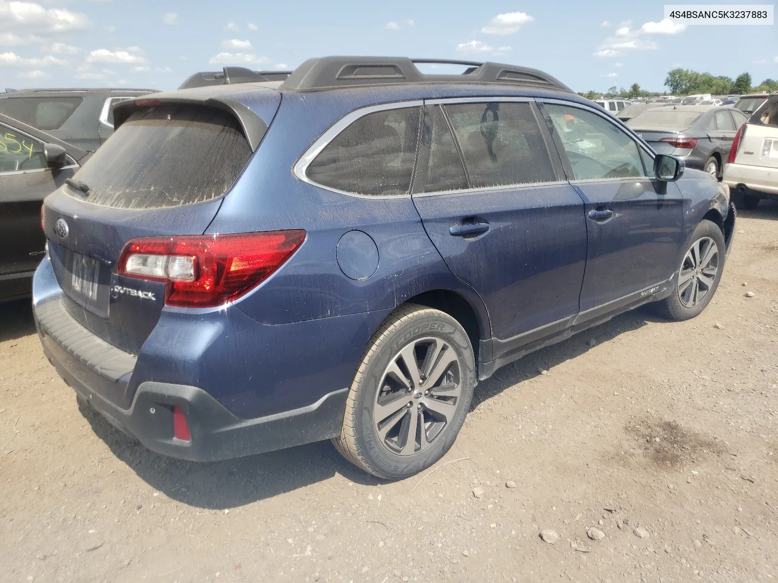 2019 Subaru Outback 2.5I Limited VIN: 4S4BSANC5K3237883 Lot: 67457364