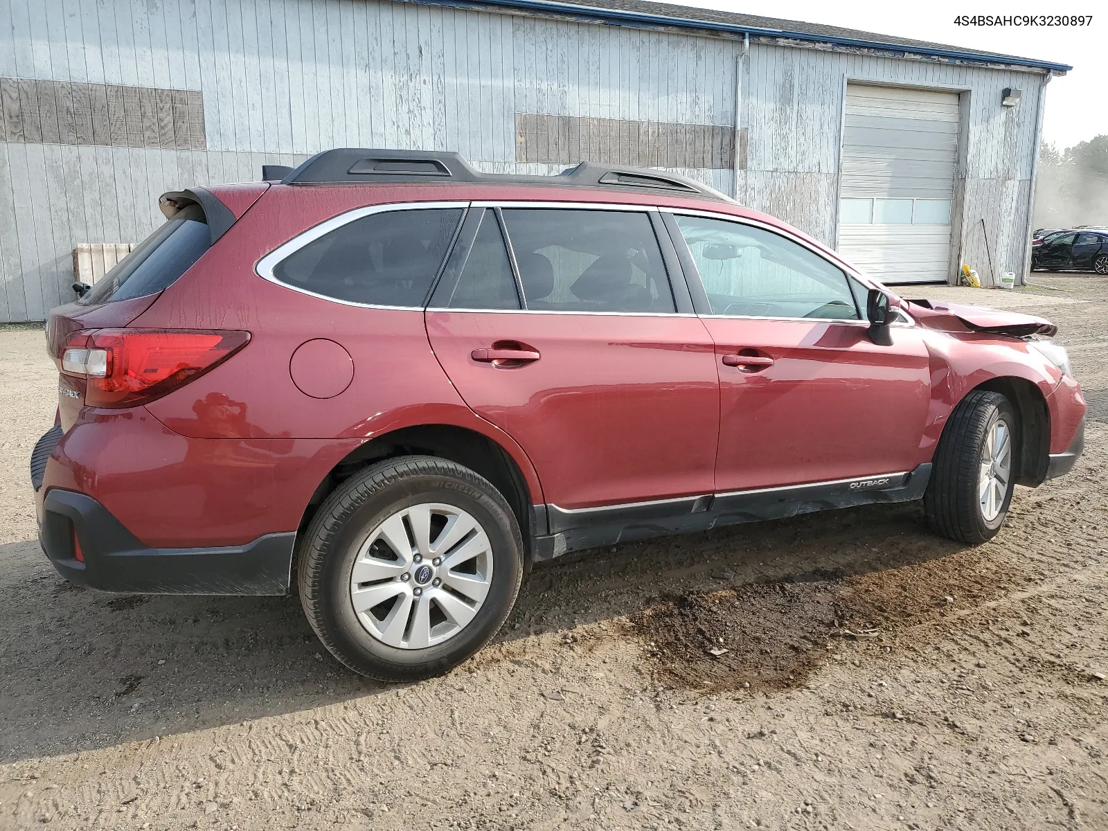 2019 Subaru Outback 2.5I Premium VIN: 4S4BSAHC9K3230897 Lot: 67535834