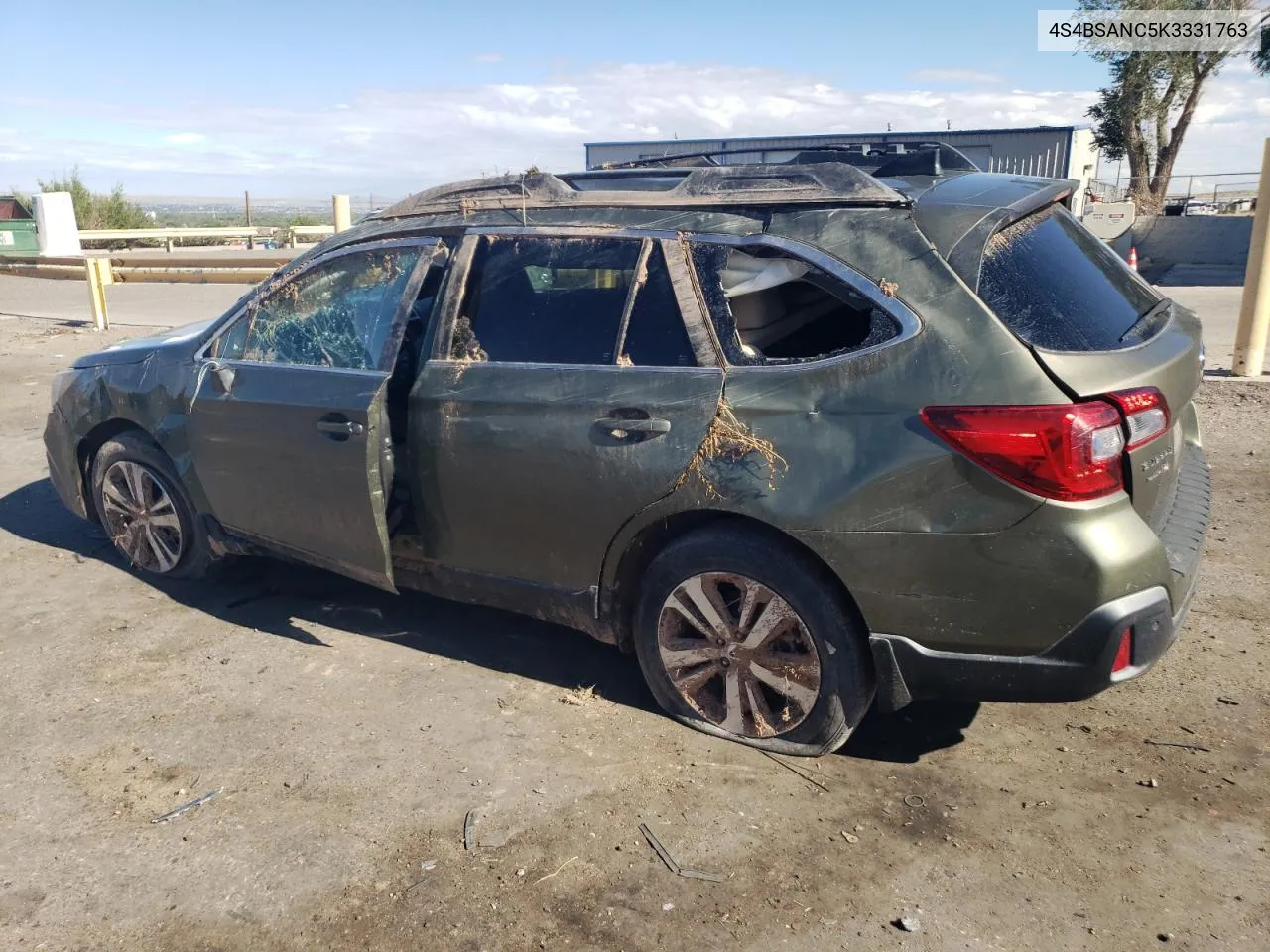 4S4BSANC5K3331763 2019 Subaru Outback 2.5I Limited