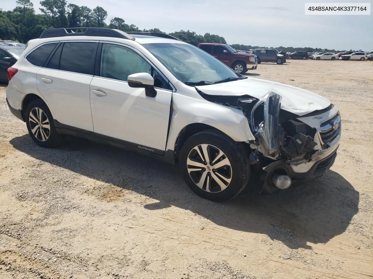 2019 Subaru Outback 2.5I Limited VIN: 4S4BSANC4K3377164 Lot: 68575804