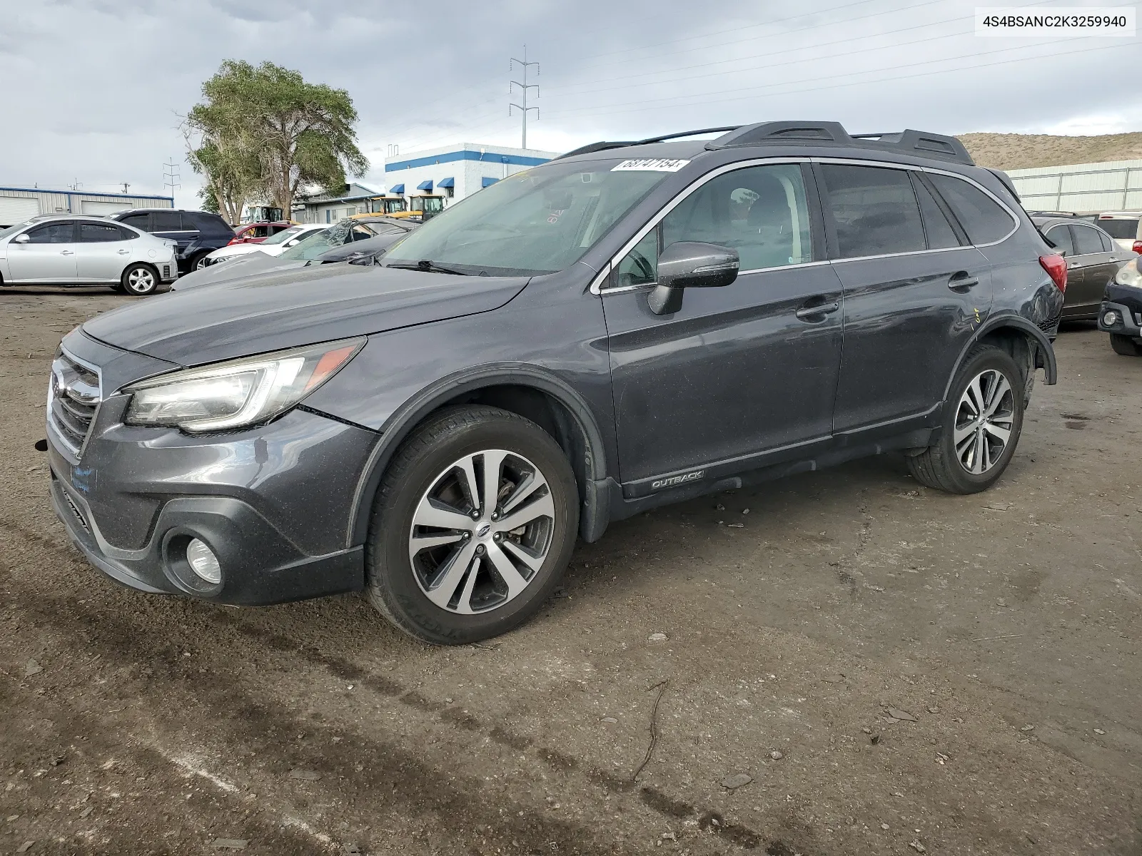 2019 Subaru Outback 2.5I Limited VIN: 4S4BSANC2K3259940 Lot: 68747154