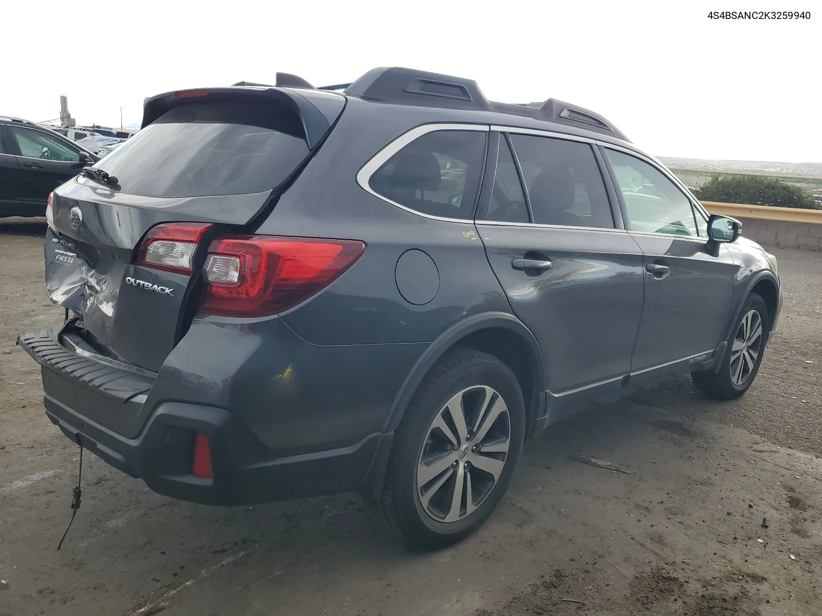 2019 Subaru Outback 2.5I Limited VIN: 4S4BSANC2K3259940 Lot: 68747154