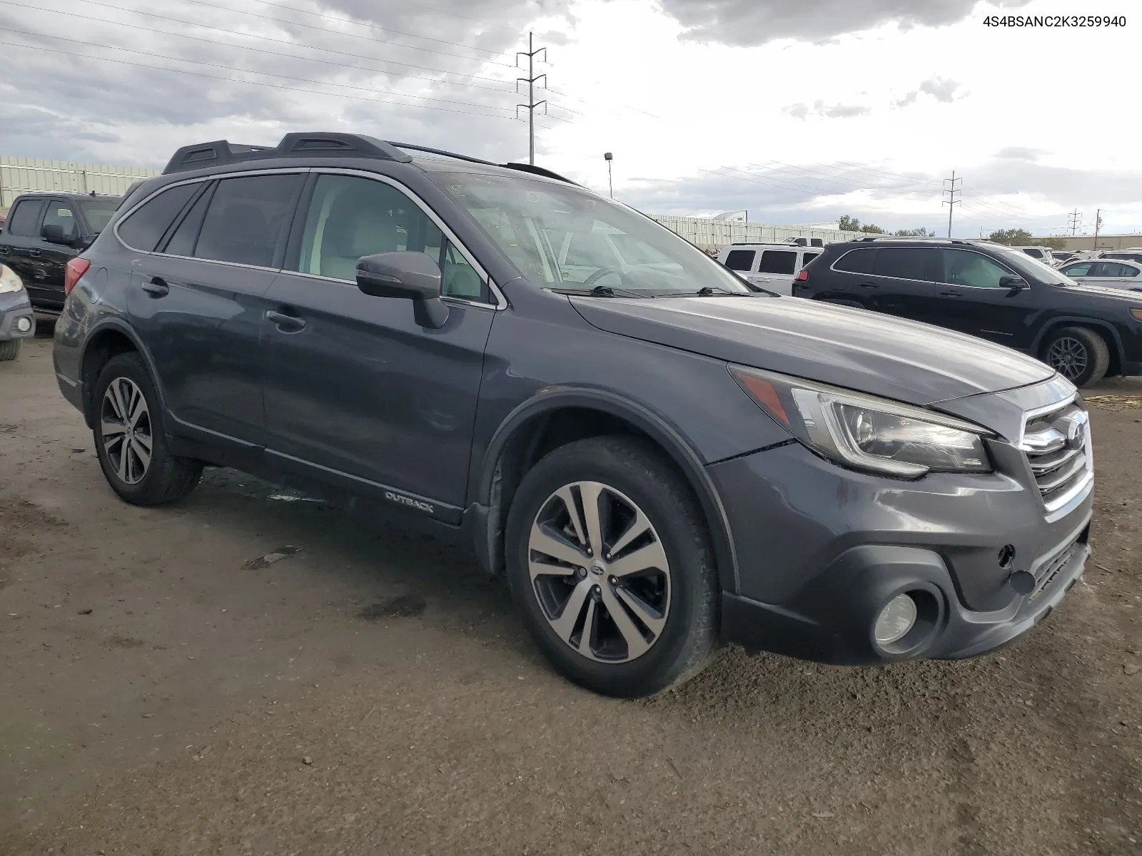 2019 Subaru Outback 2.5I Limited VIN: 4S4BSANC2K3259940 Lot: 68747154