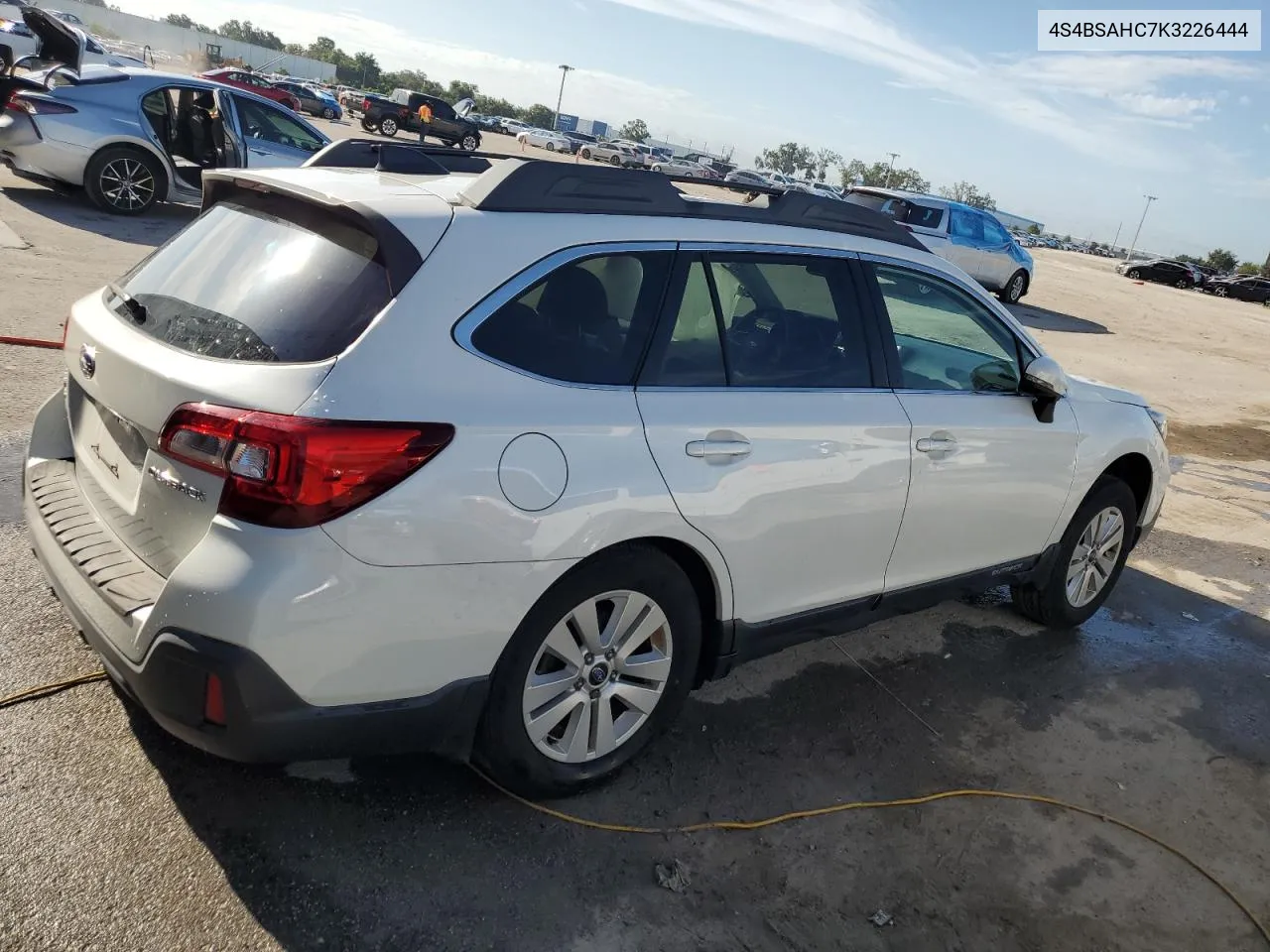 2019 Subaru Outback 2.5I Premium VIN: 4S4BSAHC7K3226444 Lot: 68848484