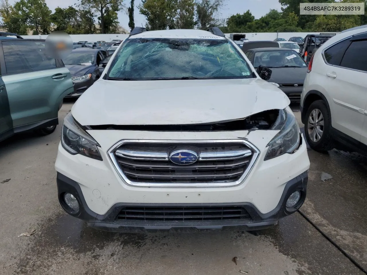 2019 Subaru Outback 2.5I Premium VIN: 4S4BSAFC7K3289319 Lot: 69209284