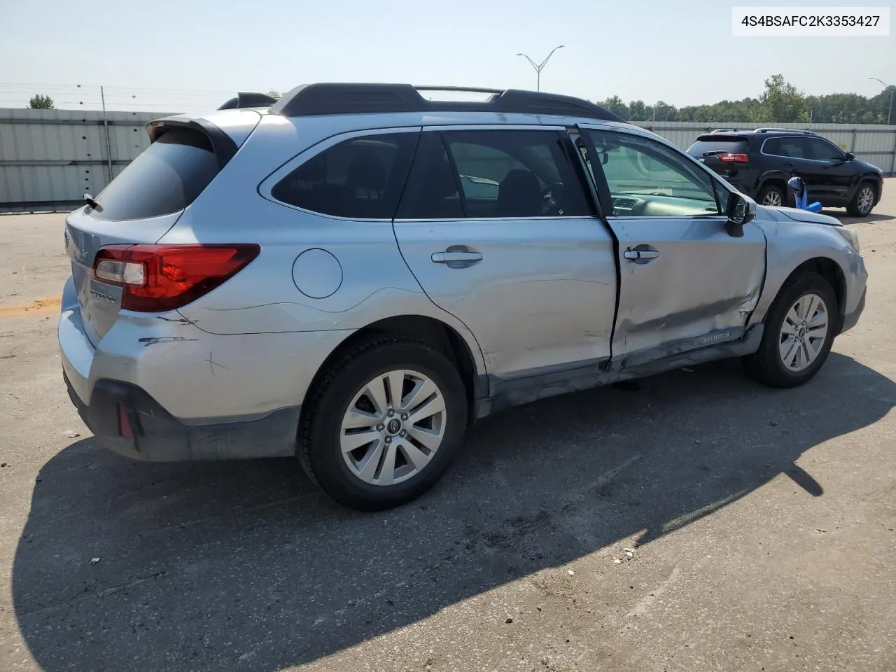 2019 Subaru Outback 2.5I Premium VIN: 4S4BSAFC2K3353427 Lot: 69754854