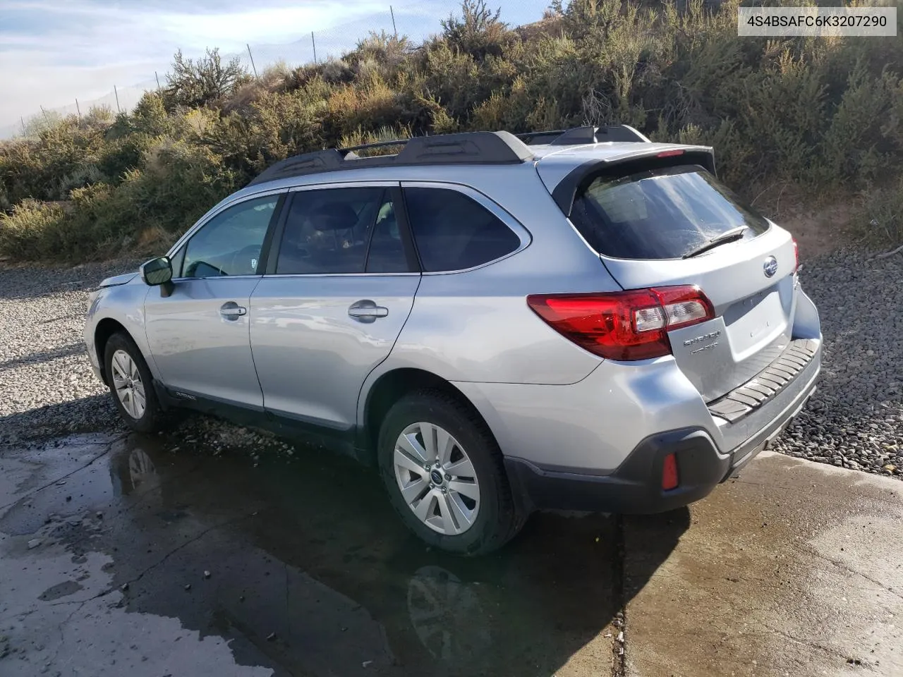 2019 Subaru Outback 2.5I Premium VIN: 4S4BSAFC6K3207290 Lot: 70031434