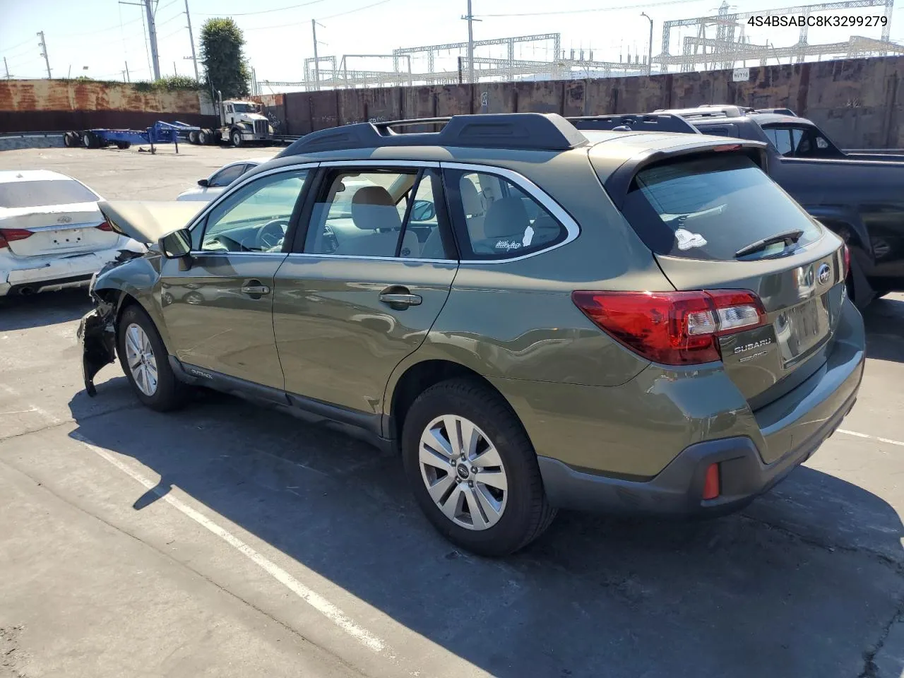 2019 Subaru Outback 2.5I VIN: 4S4BSABC8K3299279 Lot: 70087024