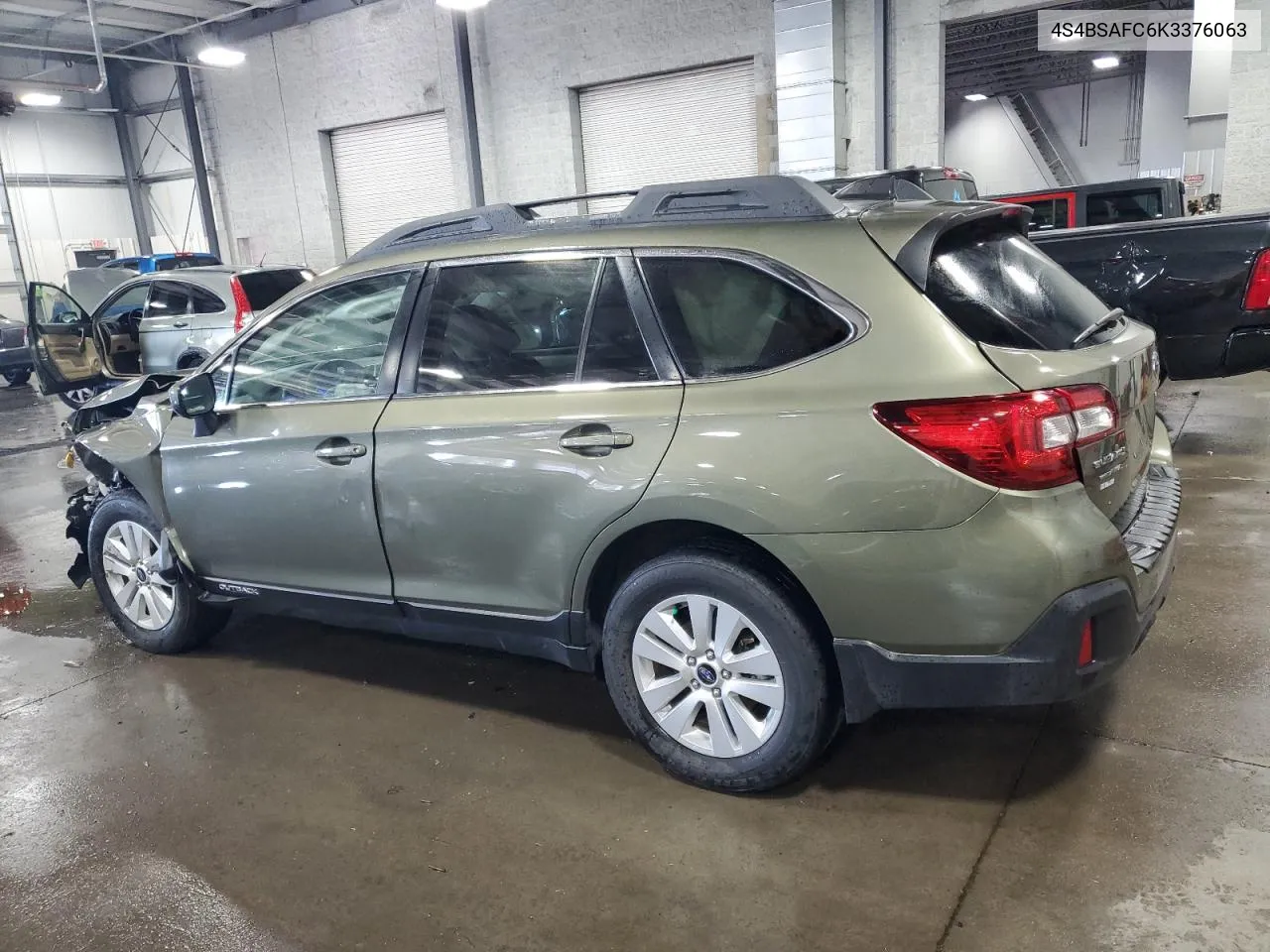 2019 Subaru Outback 2.5I Premium VIN: 4S4BSAFC6K3376063 Lot: 70175874