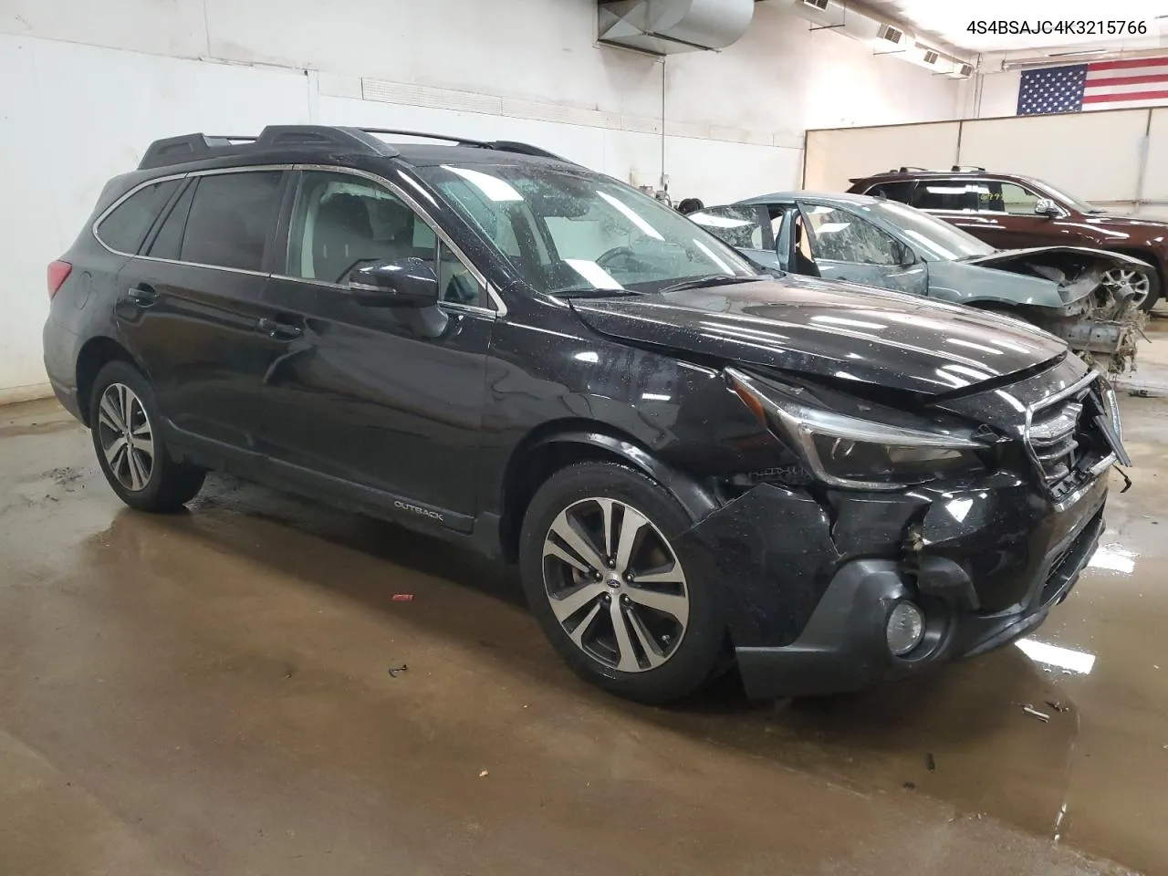 2019 Subaru Outback 2.5I Limited VIN: 4S4BSAJC4K3215766 Lot: 70345484