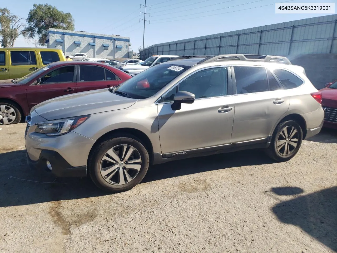 2019 Subaru Outback 2.5I Limited VIN: 4S4BSANC5K3319001 Lot: 70487214