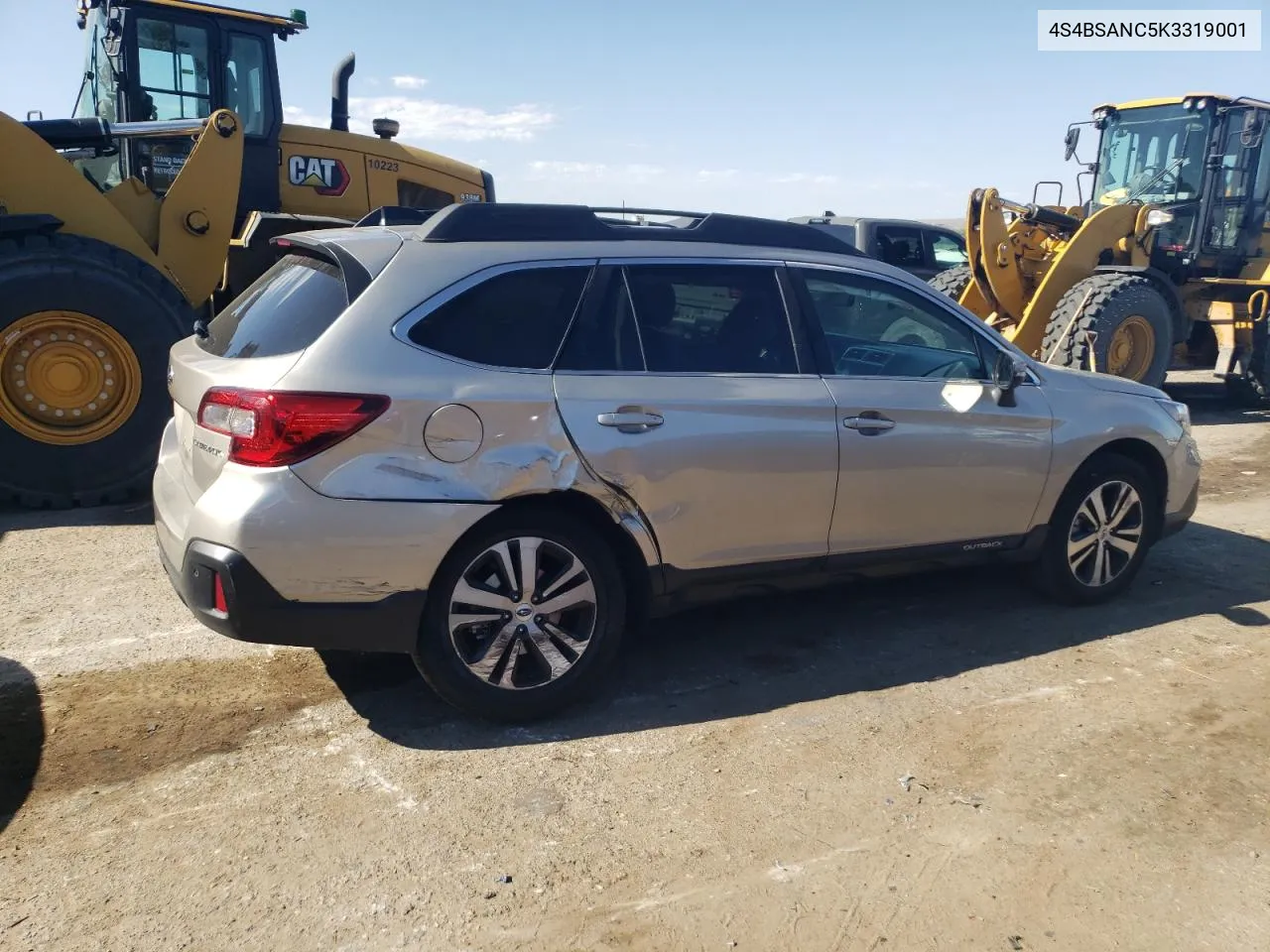 4S4BSANC5K3319001 2019 Subaru Outback 2.5I Limited