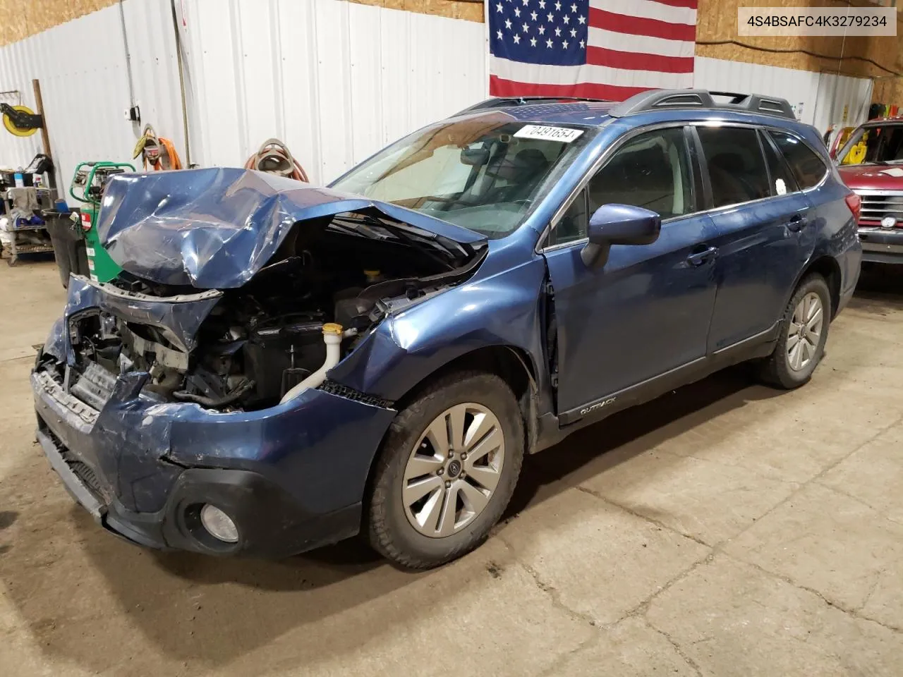 4S4BSAFC4K3279234 2019 Subaru Outback 2.5I Premium