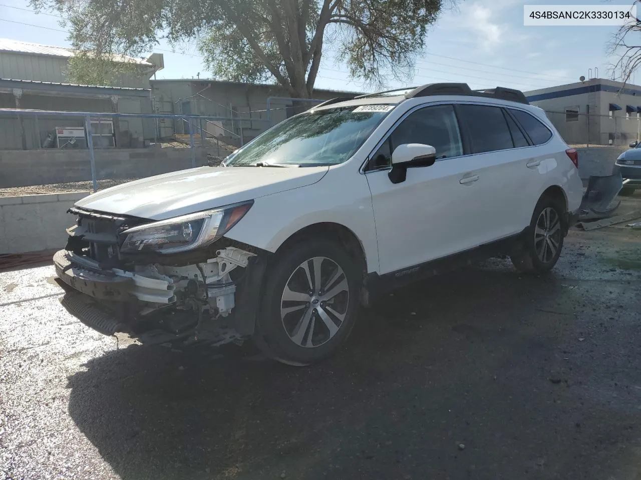 2019 Subaru Outback 2.5I Limited VIN: 4S4BSANC2K3330134 Lot: 70789284