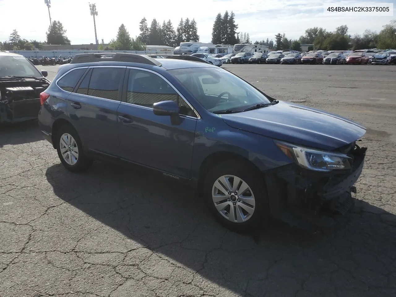 4S4BSAHC2K3375005 2019 Subaru Outback 2.5I Premium