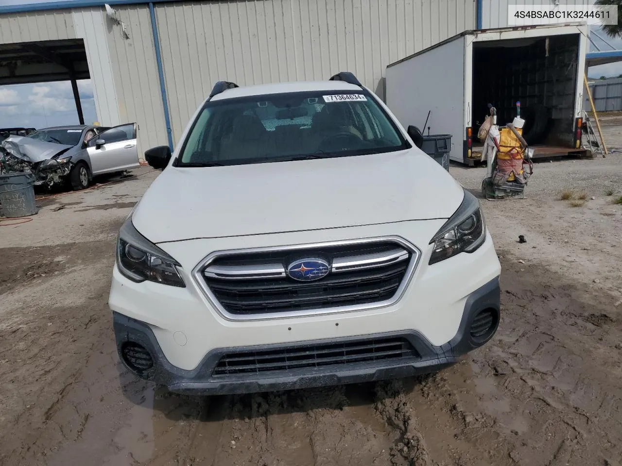 4S4BSABC1K3244611 2019 Subaru Outback 2.5I