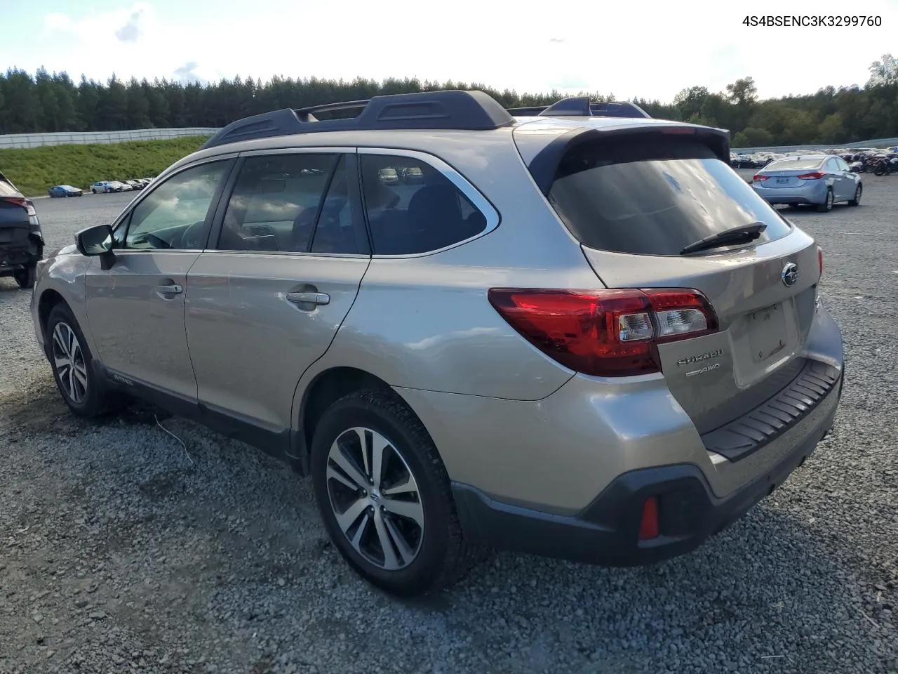 2019 Subaru Outback 3.6R Limited VIN: 4S4BSENC3K3299760 Lot: 71940854