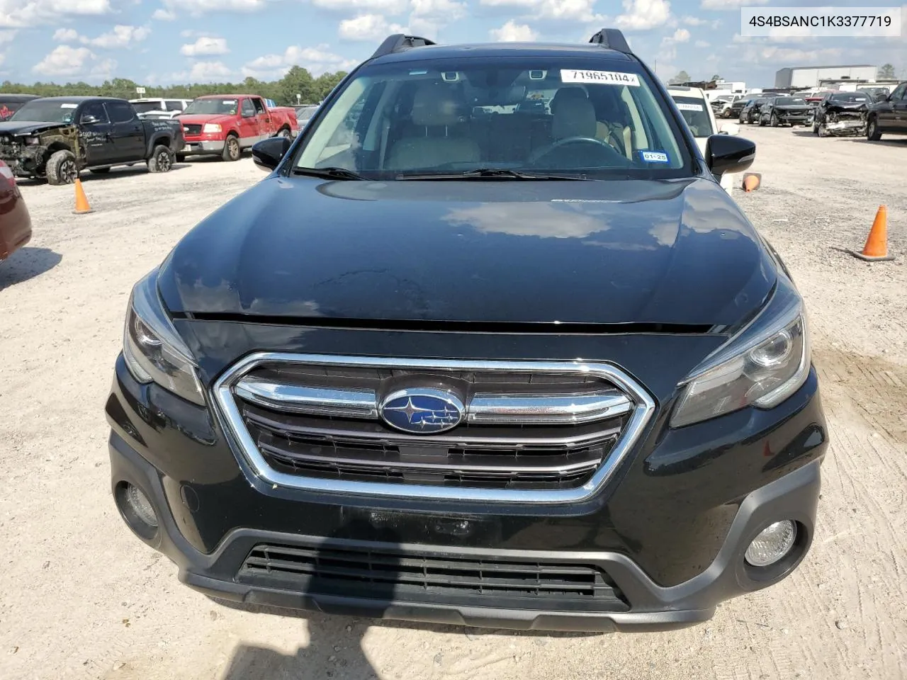 4S4BSANC1K3377719 2019 Subaru Outback 2.5I Limited