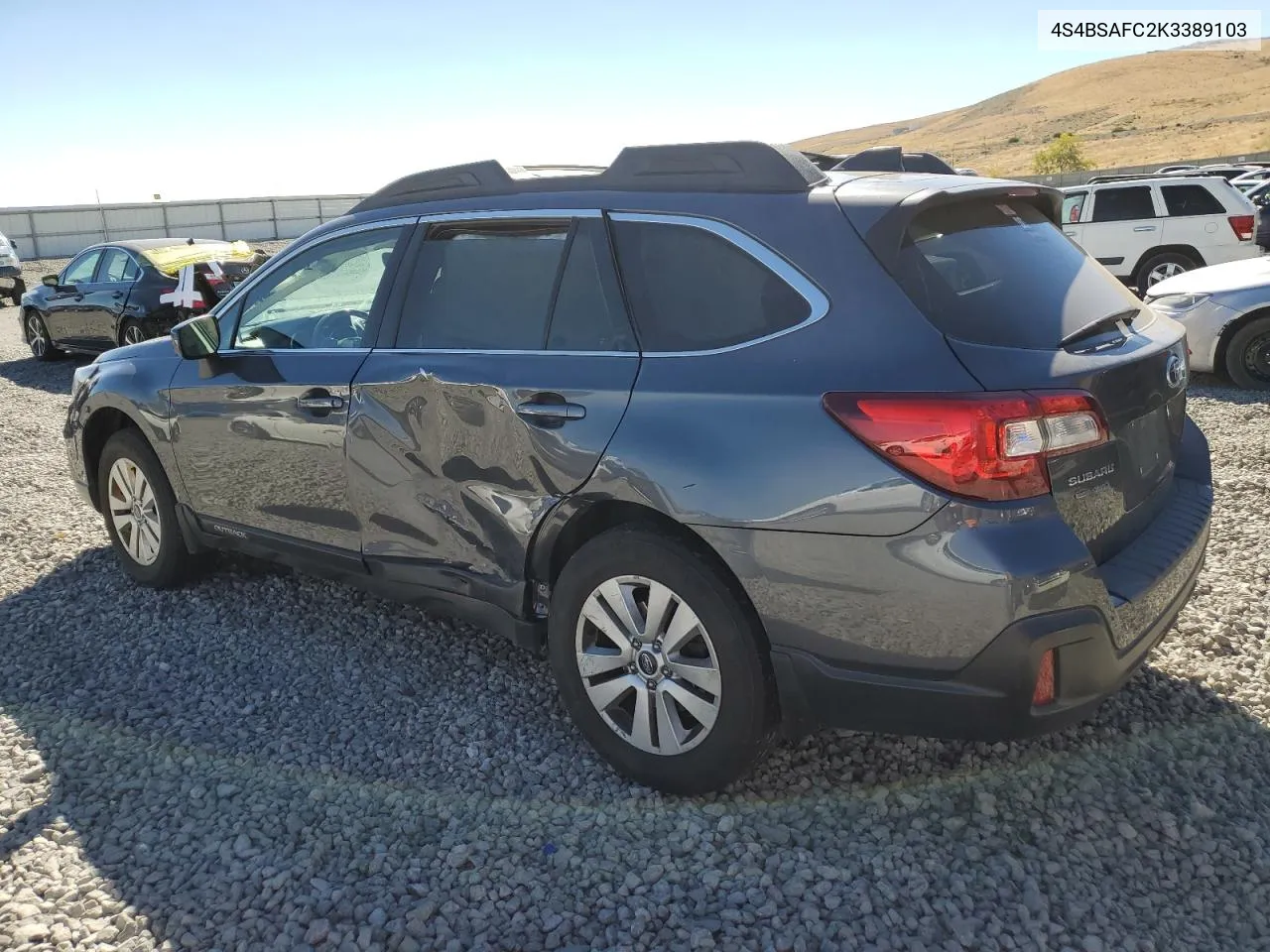 4S4BSAFC2K3389103 2019 Subaru Outback 2.5I Premium