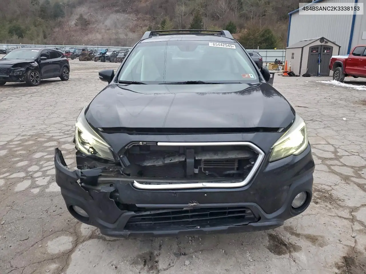 4S4BSANC2K3338153 2019 Subaru Outback 2.5I Limited