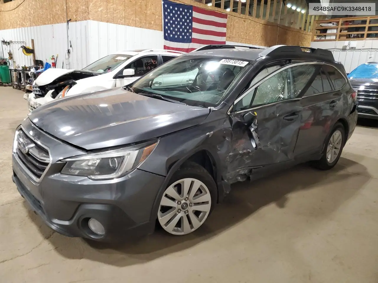 4S4BSAFC9K3348418 2019 Subaru Outback 2.5I Premium