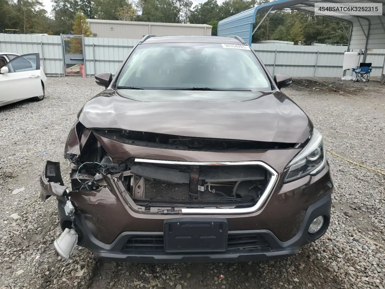 4S4BSATC6K3252315 2019 Subaru Outback Touring