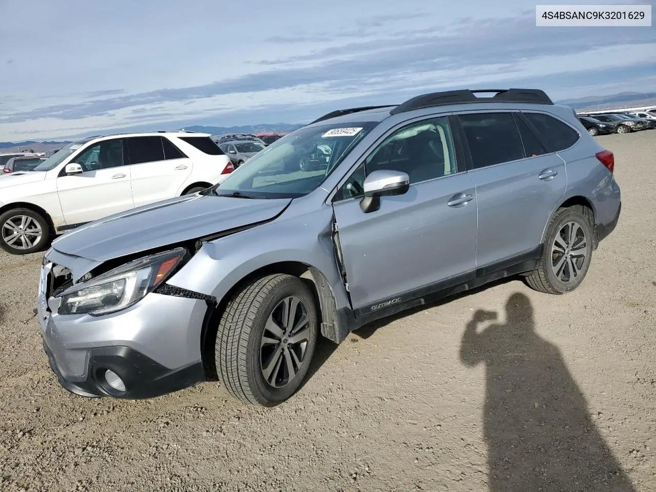 4S4BSANC9K3201629 2019 Subaru Outback 2.5I Limited